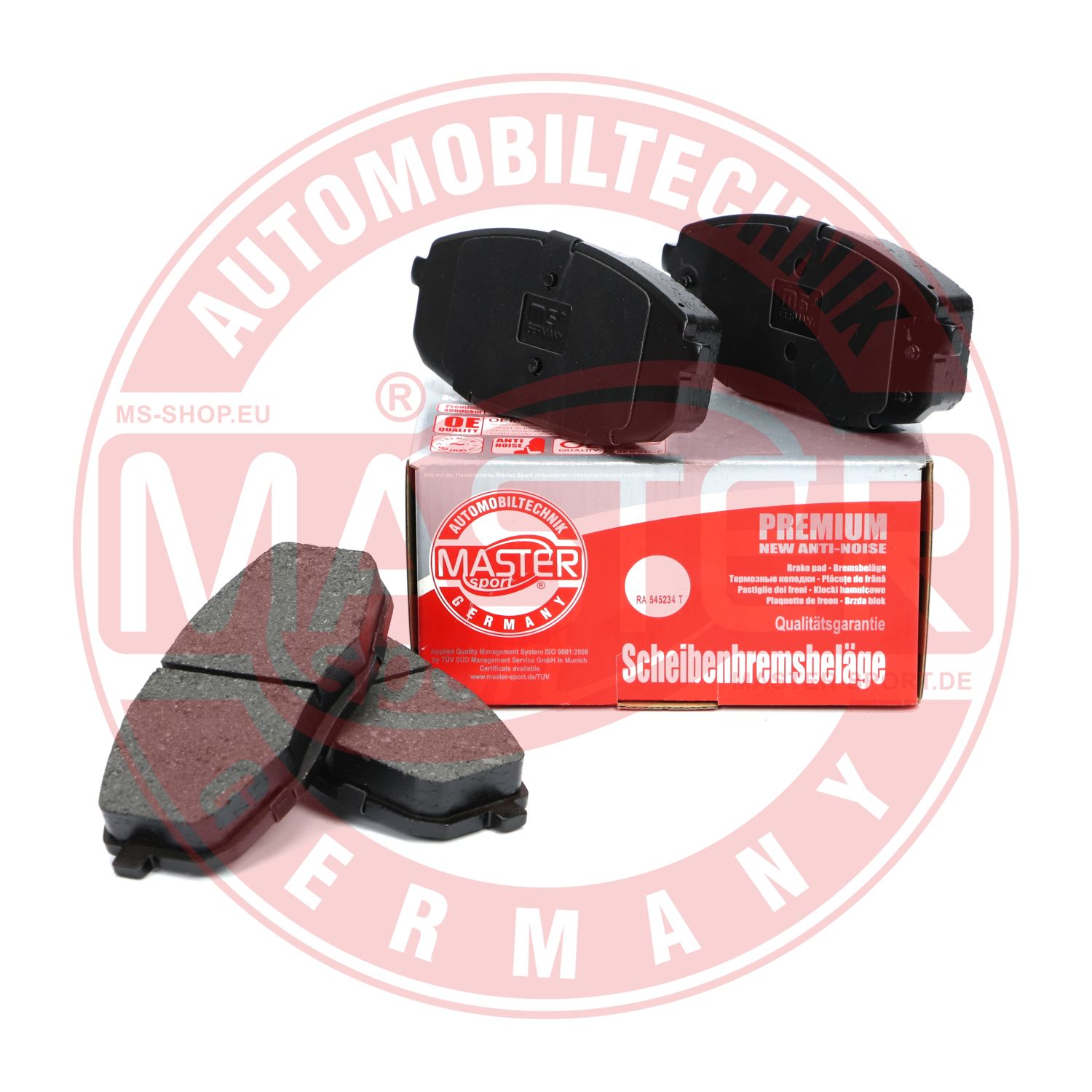 Placute frana MASTERSPORT GERMANY 13046057422N-SET-MS